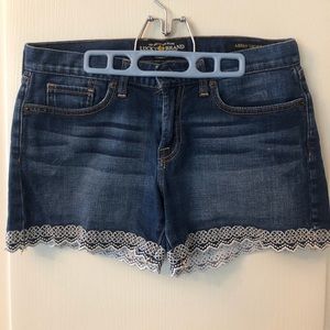Lucky brand denim shorts